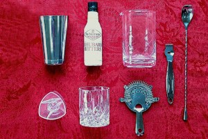 The bartender&rsquo;s kit at The Bar Shoppe. Photo by Eva Frazier