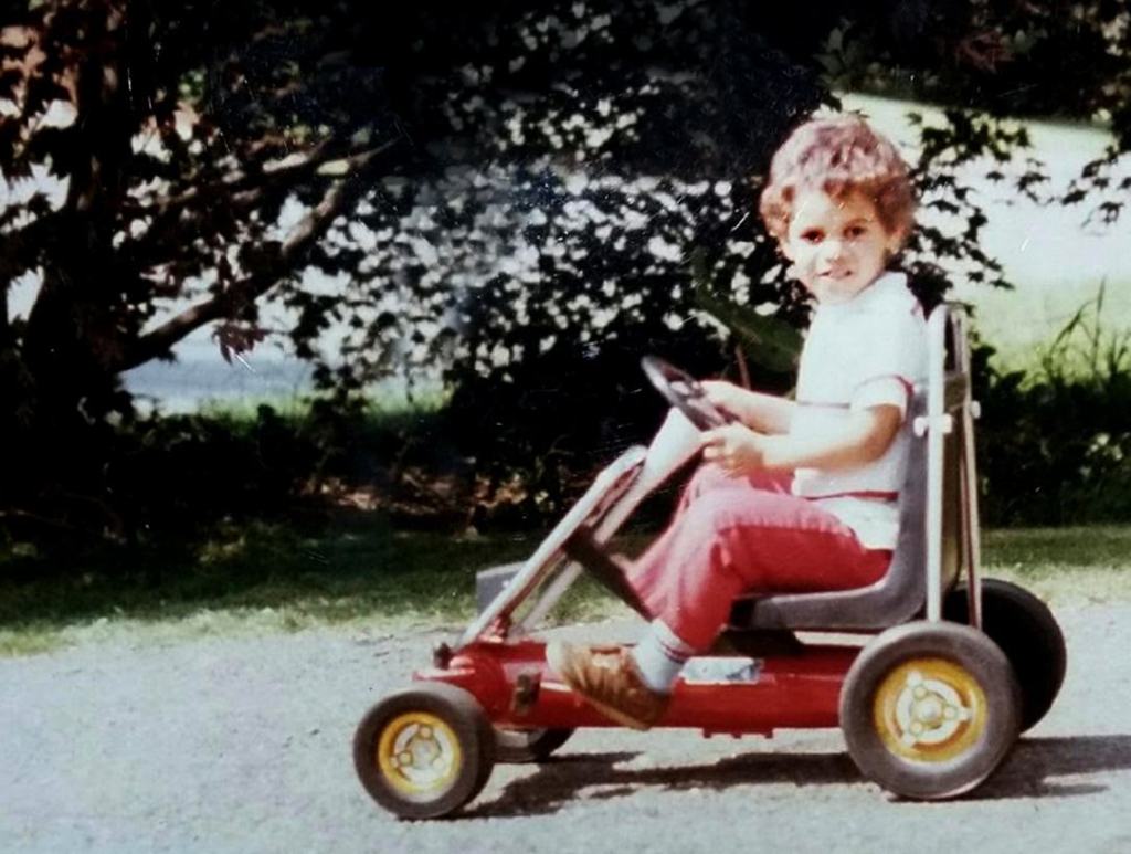 Nathan Austin at 3. Photo courtesy of Bill Austin