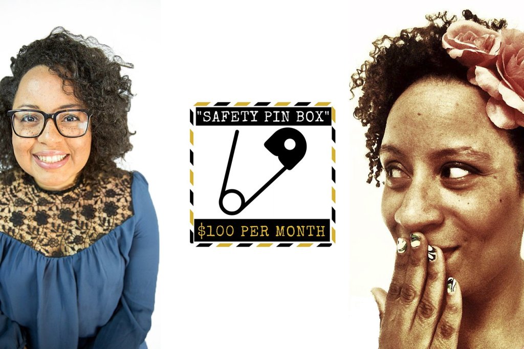 Marissa Jenae Johnson and Leslie Mac. Courtesy of Safety Pin Box