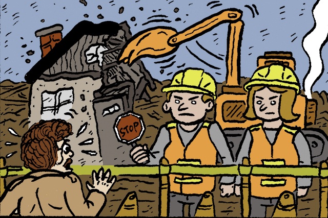 Notice of Proposed Land Invasion