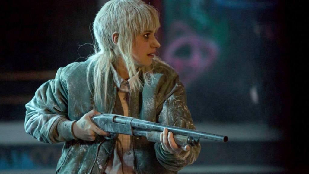 Imogen Poots and a punk band fight brutal neo-Nazis in Oregon in &ldquo;Green Room.&rdquo; Courtesy Broad Green Pcitures