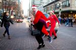 The Many Santas (And Frosties) Of SantaCon