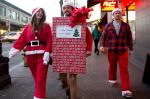 The Many Santas (And Frosties) Of SantaCon