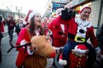 The Many Santas (And Frosties) Of SantaCon