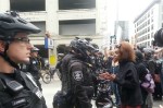 Seattle riot police face off against #BlackLivesMatter marchers. Photo by Casey Jaywork.                                 Seattle riot police face off against #BlackLivesMatter marchers. Photo by Casey Jaywork.