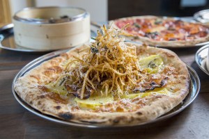 The chowder pie doesn&rsquo;t taste much like chowder, but it&rsquo;s still a show-stopper. Photo by Suzi Pratt