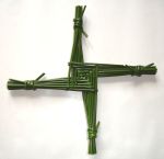 A St. Brigid&rsquo;s Cross. Courtesy Wikimedia