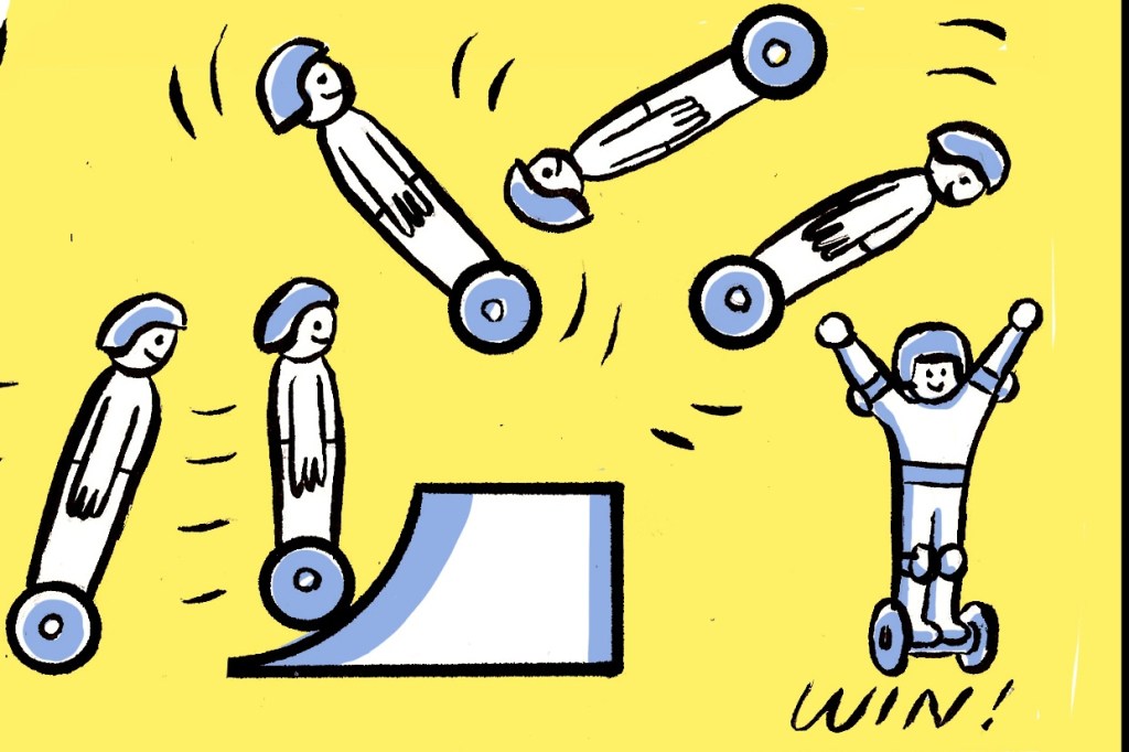 How to Do a Backflip on a Hoverboard-Thingy