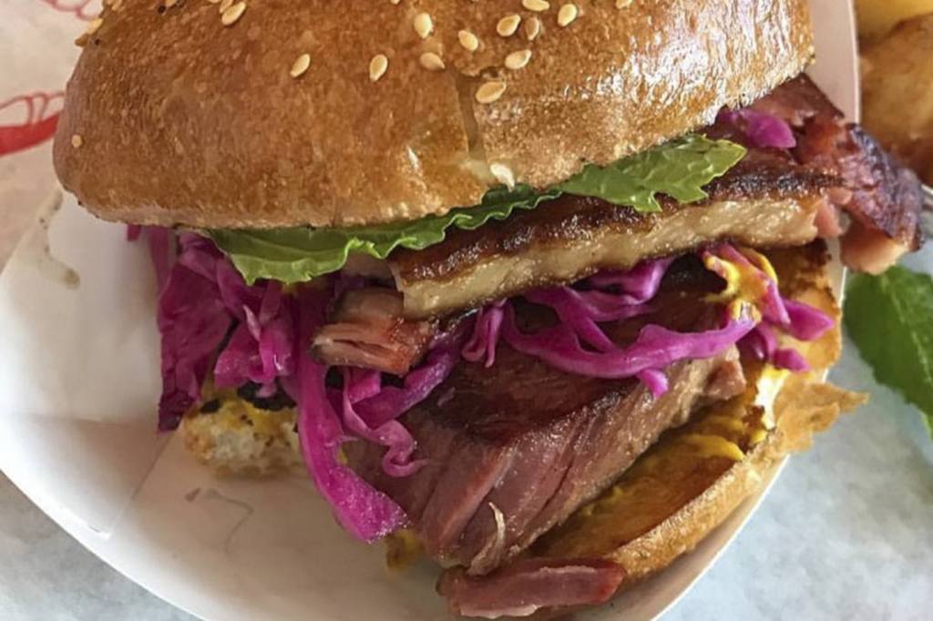 The signature Mean Sandwich. Photo by Lauren Feldman