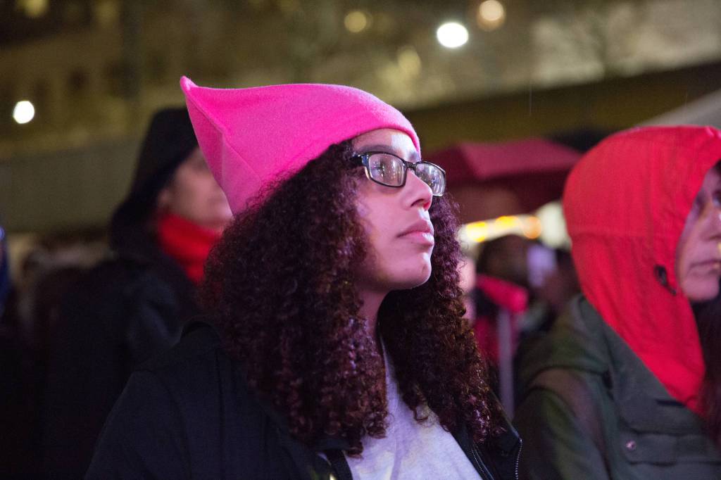 Nikkita Oliver, Pussy Riot, Draw Large Crowd for International Women’s Day Rally