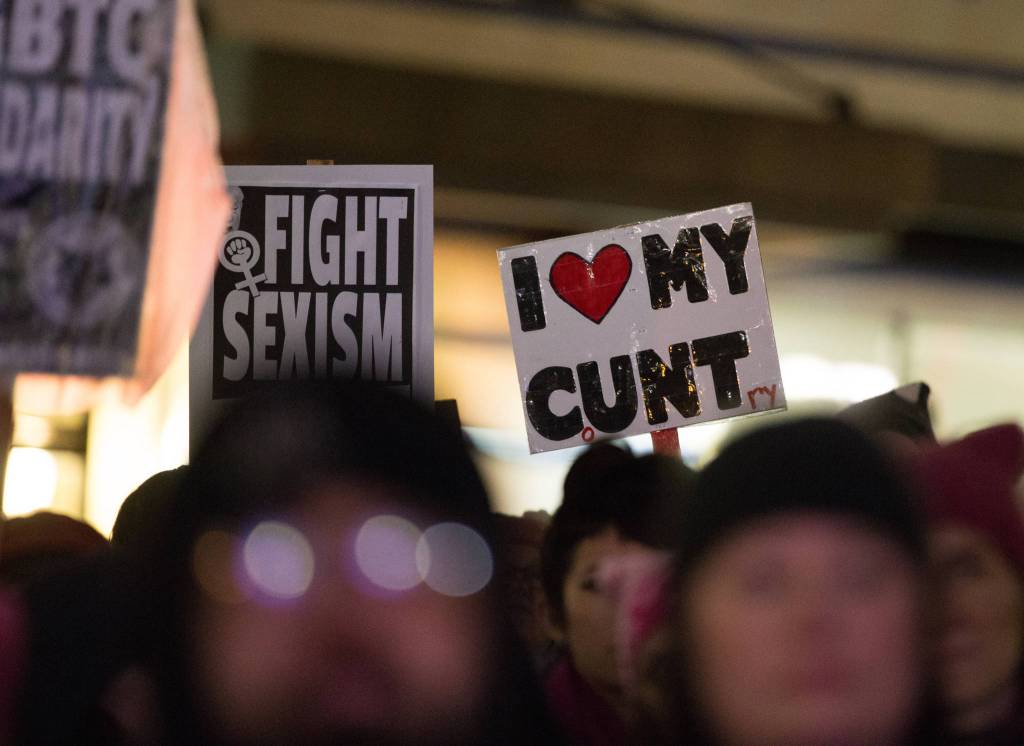 Nikkita Oliver, Pussy Riot, Draw Large Crowd for International Women’s Day Rally