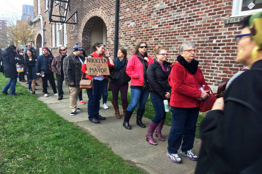 For a Different Kind of Candidate, a Different Kind of Campaign Kickoff Party
