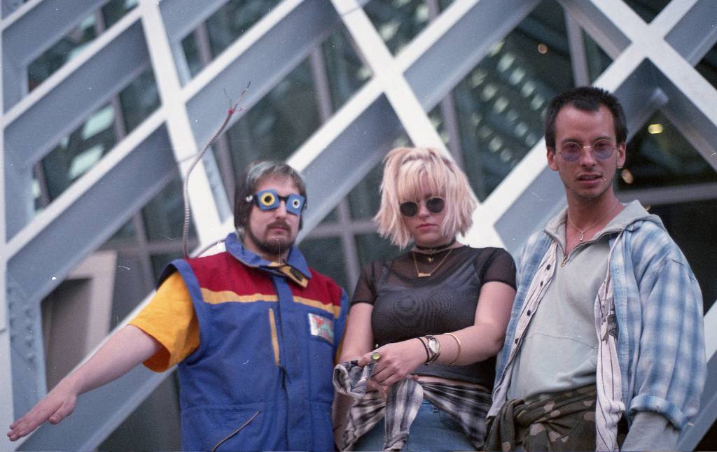 So Pitted is coming to the laserdome this week, but here they are at the library. Photo by Connor Lyons