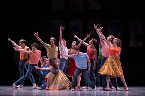 Jerome Robbins&rsquo; West Side Story Suite. Photo by Angela Sterling