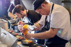 Great drinks were expected at No Anchor. Great food was a happy surprise. Photo by Luke McKinley/No Anchor