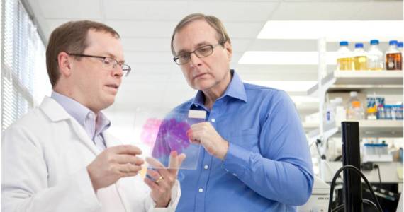 Paul Allen (right). Image via Wikimedia.