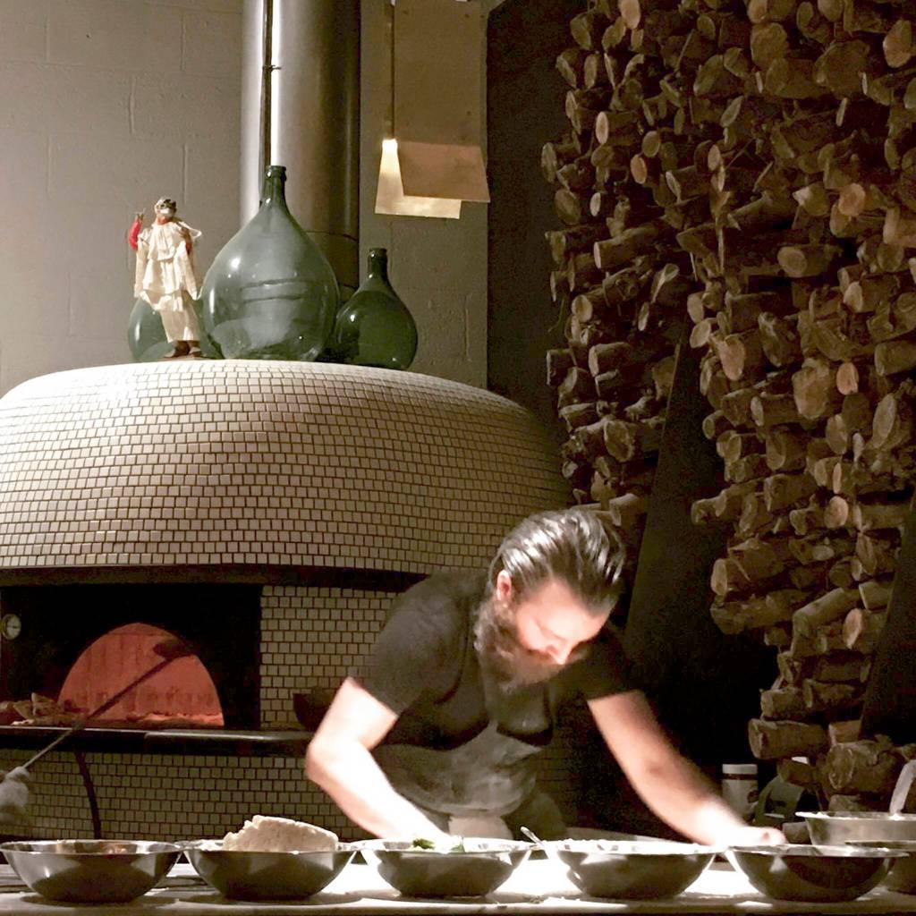 Where the fancy pies get fired. Courtesy of Bruciato