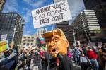 ‘We Care and We’re Aware’: More than 1,000 March Demanding Trump’s Tax Returns