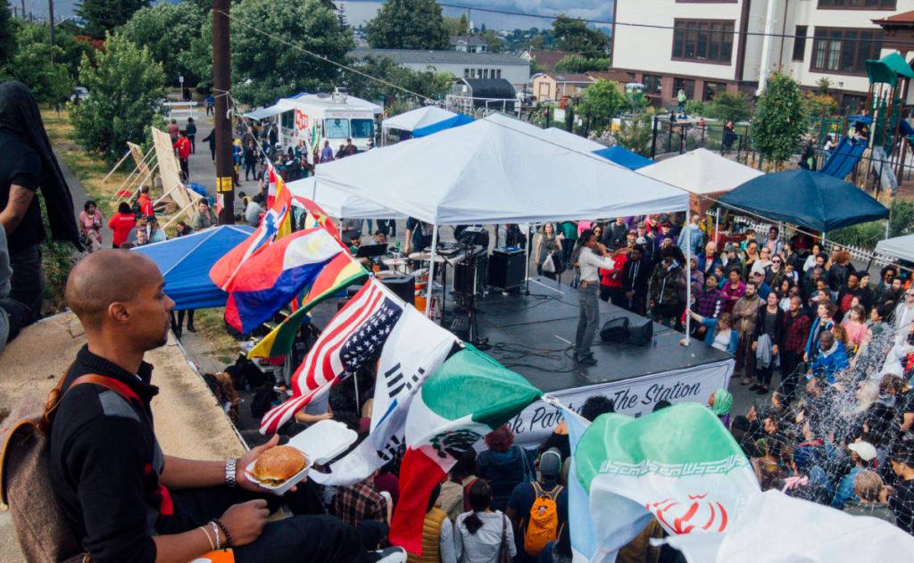 Block Party at the Station. Photo by Sofia Lee
