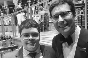 AG Bob Ferguson with Gavin Grimm. Photo courtesy Washington State Attorney General&rsquo;s Office