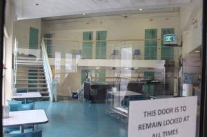 Cells in the current King County Juvenile Detention Center. Photo by Casey Jaywork