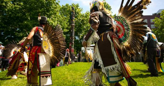 The Circle of Indigenous Peoples. Photo by Christopher Nelson