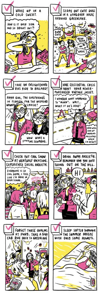 Seattle Summer Checklist