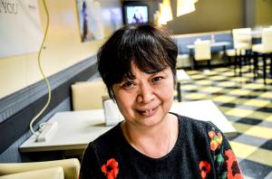 Jenny Wu, a hotel worker and Unite Here Local 8 member in Seattle. Photo by Hannah Long-Higgins