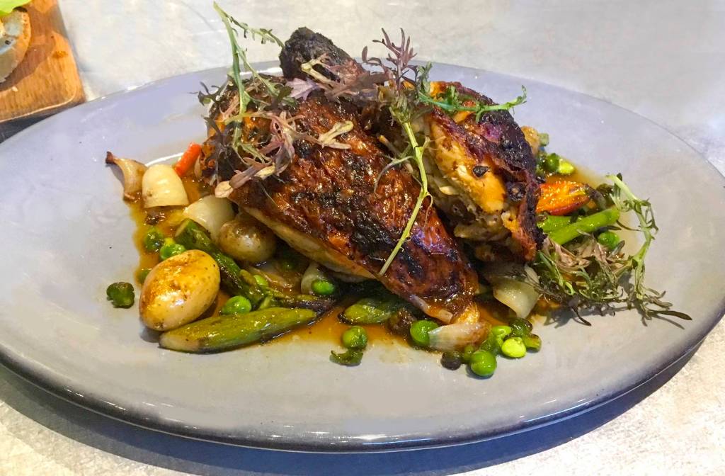 Black chile chicken. Photo by Nicole Sprinkle