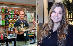 Jay Berger, left, and Jordan Zenisek. Photos by Duncan Hanron and Erica Leong