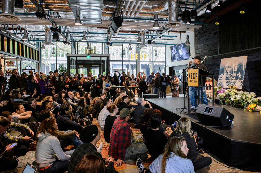The Chris Cornell Memorial. Photo by Jim Bennett