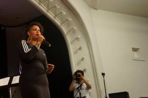 Nikkita Oliver on election night. Photo by Casey Jaywork