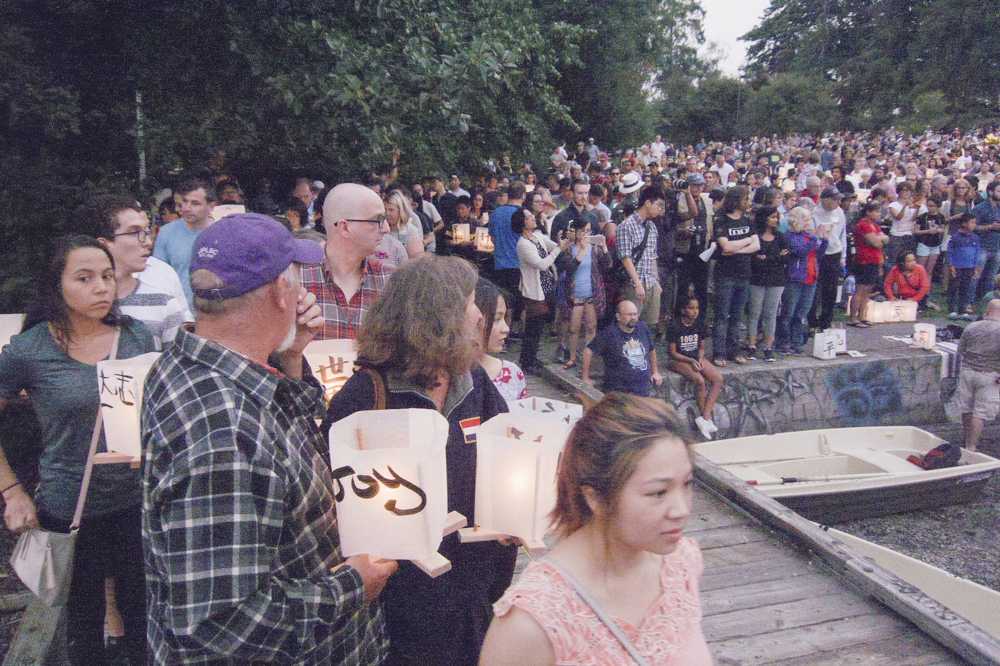 Lanterns Shine Light in the Darkness During “From Hiroshima to Hope”
