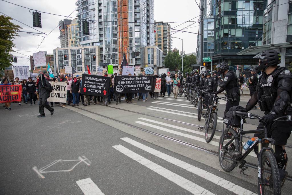 Counter-Protesters Face Off Against Far Right in Tense Rally