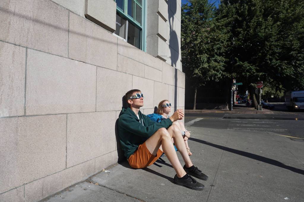 The Sights and Sounds of Seattle’s Solar Eclipse