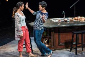 Alaji (Mahwish) and Monika Jolly (Zarina). Photo by Michael Brunk.