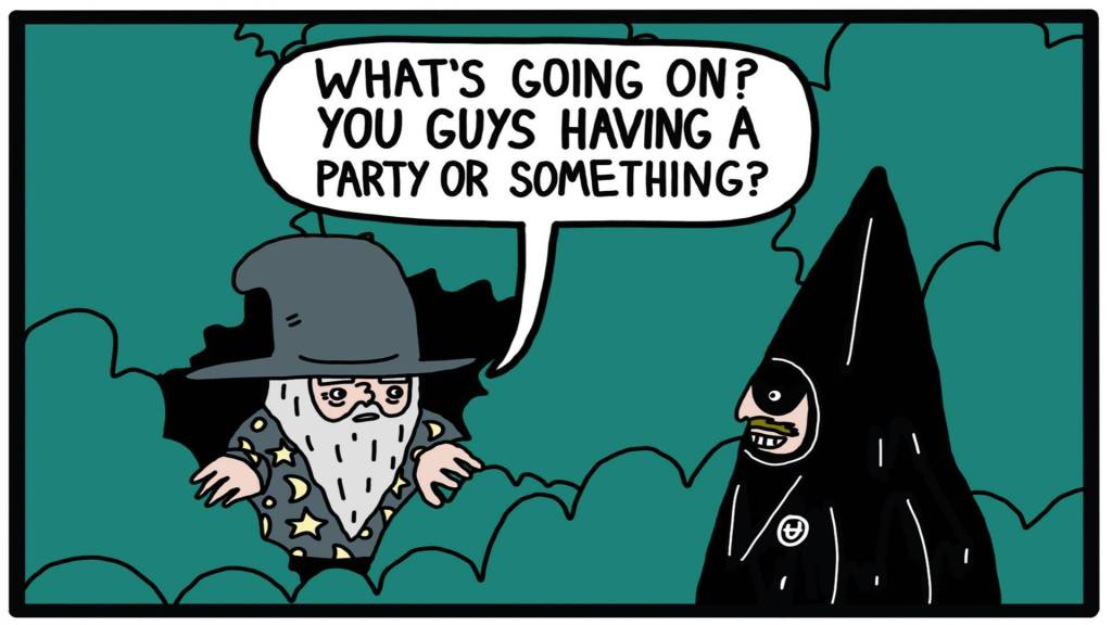 Excerot from &ldquo;The Wizard #2.&rdquo; By Brandon Lehmann