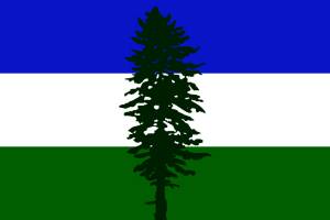 The Cascadian Flag. Courtesy Wikimedia