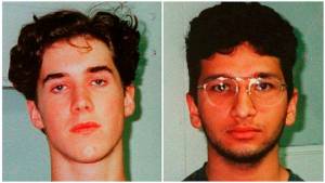 Sebastian Burns, left, and Atif Rafay, right, when they were arrested at age 19. Contributed mug shots