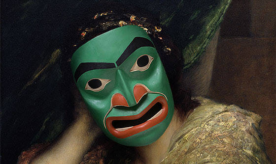 At the Frye, Alison Marks incorporates traditional regalia in commentary on gender issues.