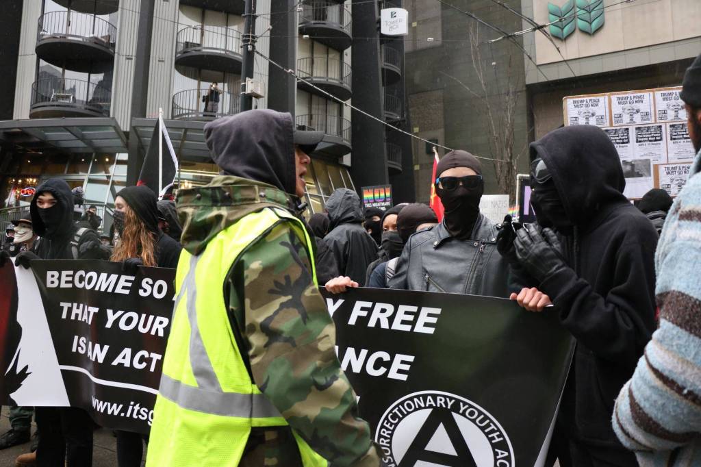 One Year Later, Some Anti-Trump Seattleites Still Mad Enough to Hit the Streets