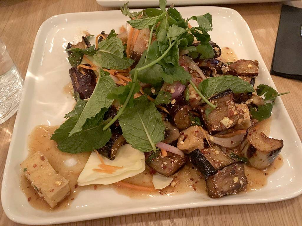 The stir-fry is fresh and earthy, a testament to fine ingredients. By Nicole Sprinkle