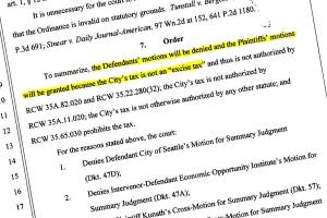 As promised, a decision was delivered before the Thanksgiving holiday.