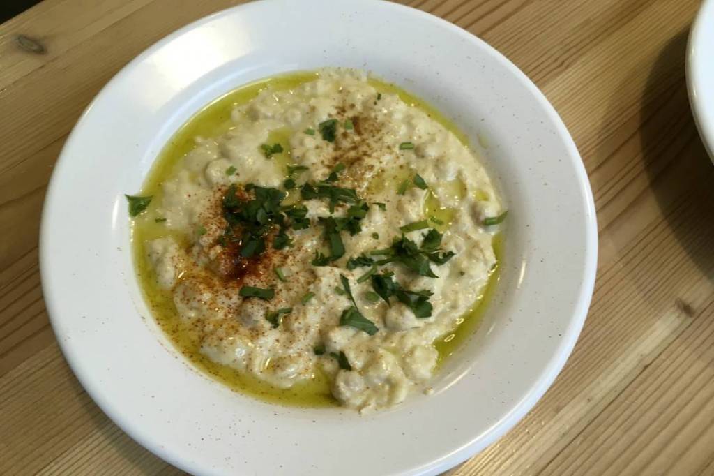 The hummus comes one of five ways. Photo by Nicole Sprinkle