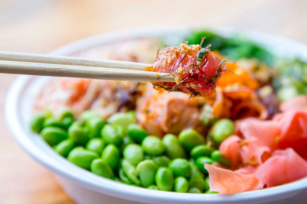 Is poké, like this from GoPoké, a fad or a new fixture. Only time will tell. Photo by Suzi Pratt