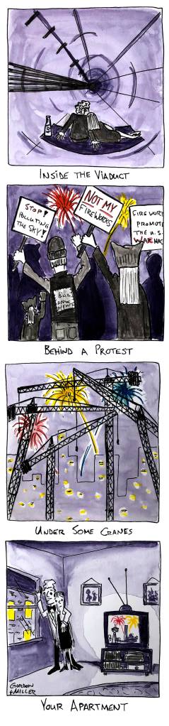 The Obstructed Guide to New Year’s Fireworks in Seattle