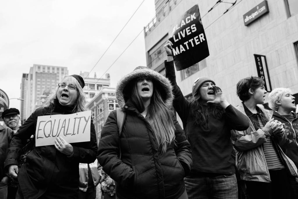 What White Marchers Mean for Black Lives Matter