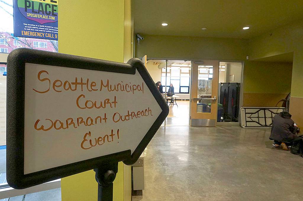 For Homeless Seattleites, a Reprieve From the Debilitating Burden of Warrants