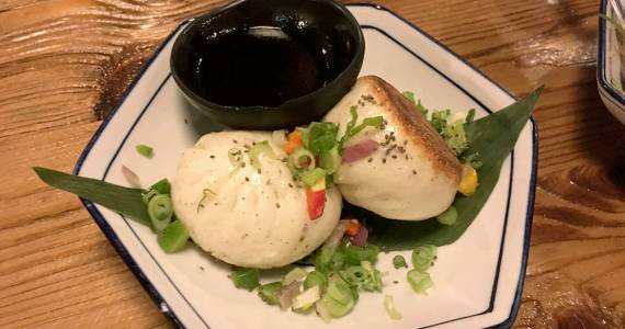 Pork buns from Peony Kitchen. Photo by Nicole Sprinkle