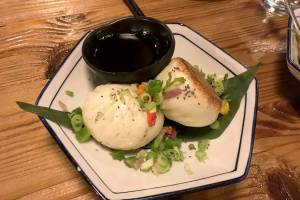 Pork buns from Peony Kitchen. Photo by Nicole Sprinkle